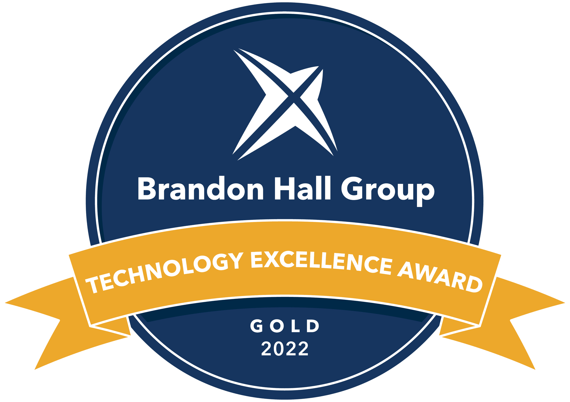 Brandon Hall Group, Technical Excellence Award Gold 2022 for Tesseract Learning