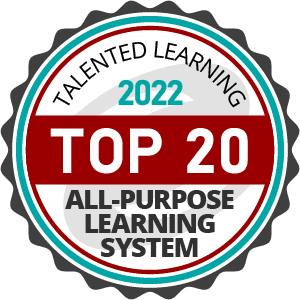 KREDO recognized as Recognised as a Top 20 All-Purpose Talented Learning System 2022 by eLearning Industry