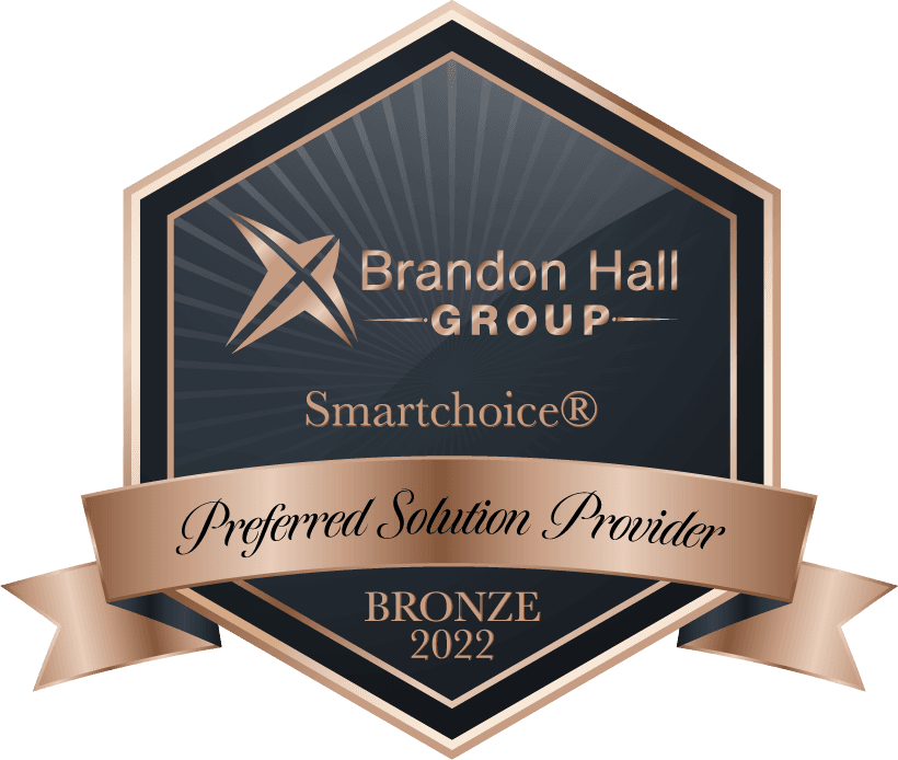 Tesseract Learning recognized SmartChoice Preferred Solution Provider 2022 by Brandon Hall Group