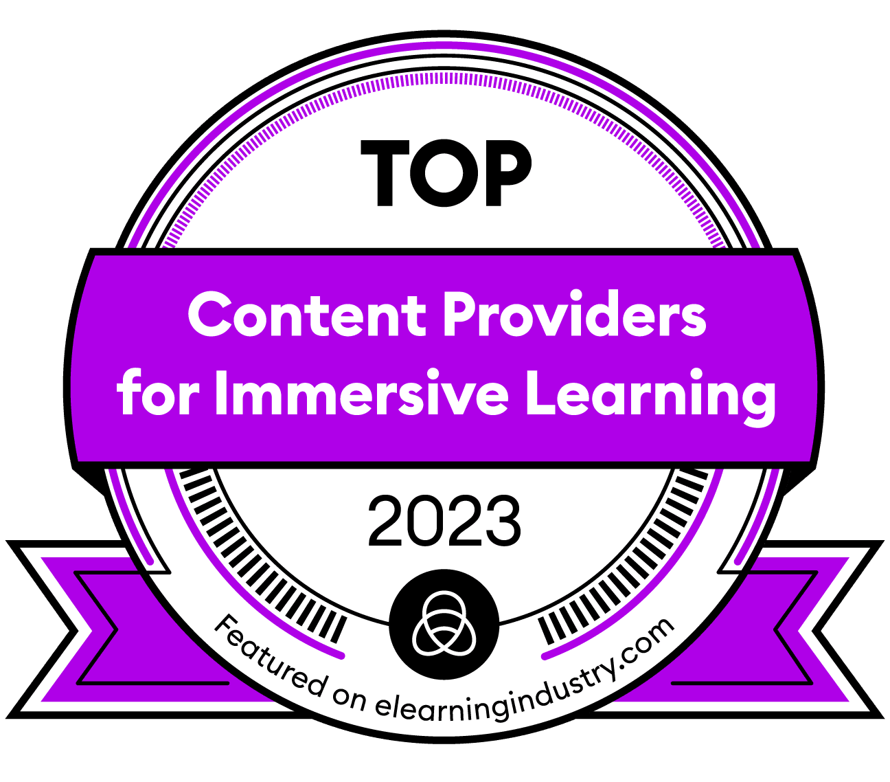 Tesseract Learning is a Top Content Provider for Immersive Learning 2023