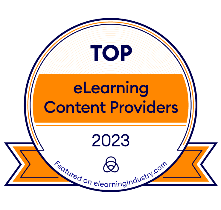 Tesseract Learning is awarded Top eLearning Content Providers 2023 by eLearning Industry